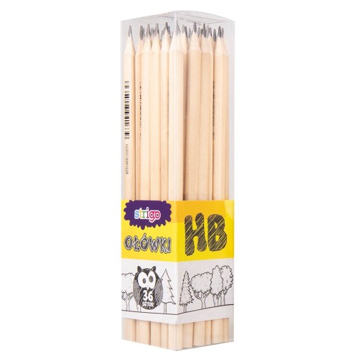 TROJUHOLNÍKOVÁ CERUŽKA BEZ GUMY HB SSC043 STRIGO 1 ks.