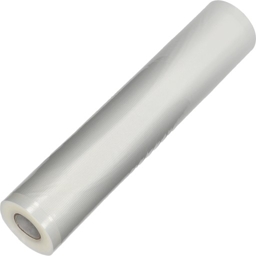 Vrúbkovaná FÓLIA NA NÁRUK VÁKUOVÉHO TEČANIA 20cm ROLKA 6m 25x600cm