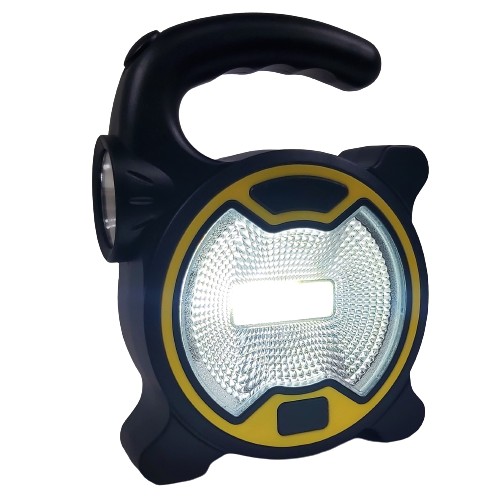 VÝKONNÁ COB LED DIELENSKÁ LAMPA S RÚČKOU
