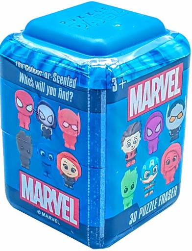 MARVEL SÚPRAVA GUMA NA POSTAVKY PREKVAPENIE 3D PUZZLE