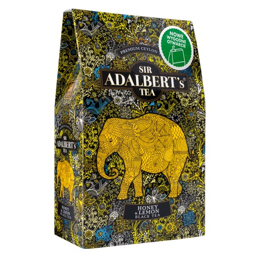 ADALBERTOV ČAJ ČIERNY ČAJ MED & CITRÓN