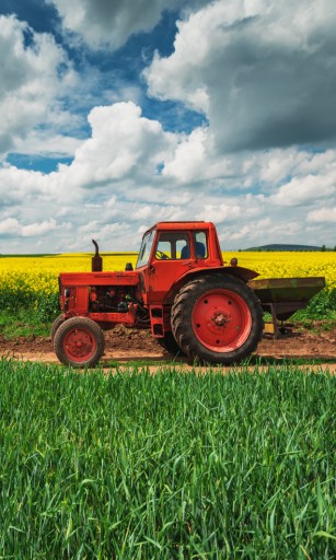 škôlka uterák na ruky TRACTOR TRACTOR 30X50