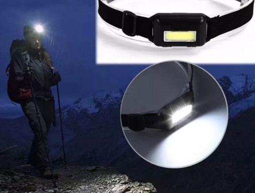 HLAVNÁ LAMPA VÝKONNÁ LED HLAVOVÁ LAMPA