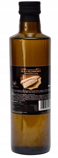 SEZAMOVÝ OLEJ 250ml, LISOVANÝ ZA STUDENA, TRI ZRNKÁ