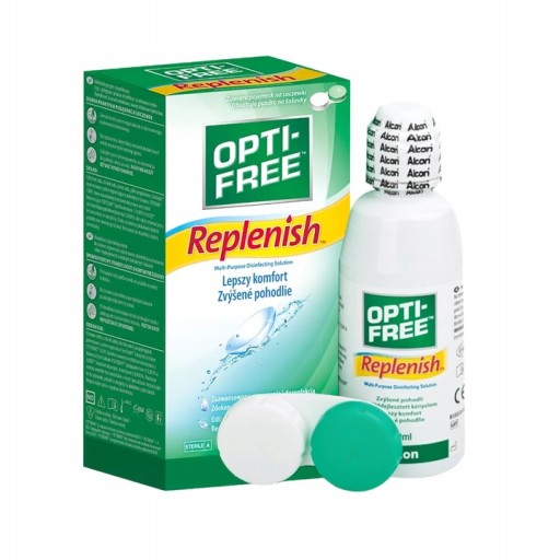 OPTI FREE Replenish 120 ml. Alcon kvapalina na šošovky
