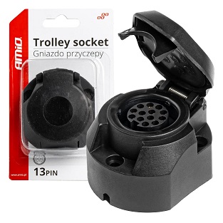 ELEKTRICKÁ ZÁSUVKA S 13 KOLÍKOVÝM PRÍVESOM Amio