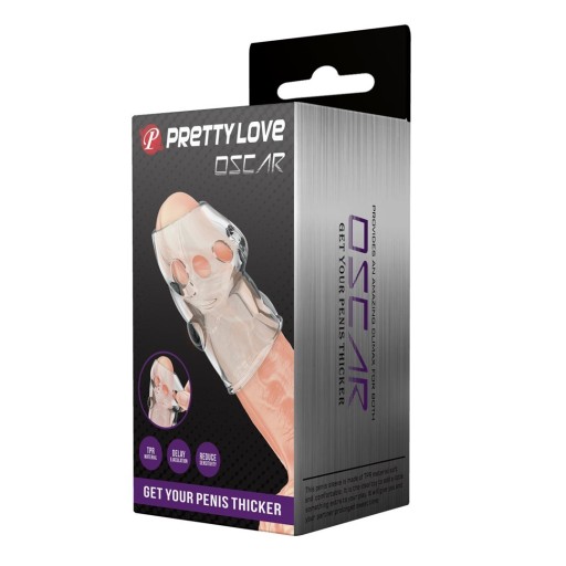 Kryt na penis PRETTY LOVE OSCAR TRANSPARENT