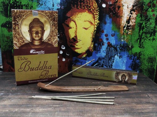 Vonné tyčinky Vonné tyčinky Vedic Aromatica - Buddha Flora