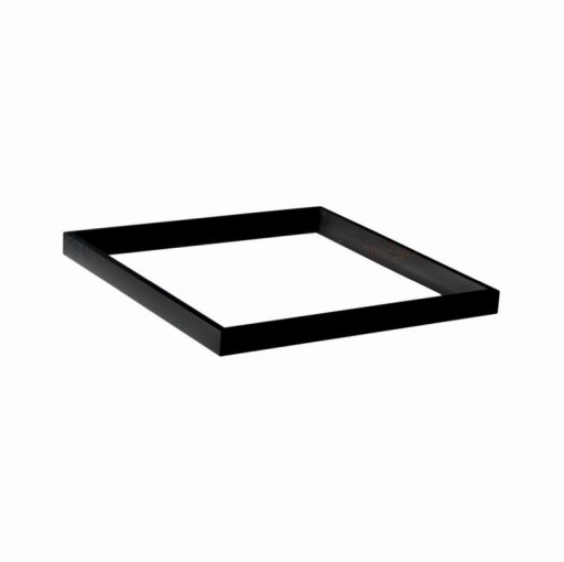POVRCHOVÁ montážna sada pre panely 60x60 FRAME, čierna západka ECOLIGHT