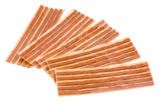 Butylové šnúry na opravu pneumatík 20 cm x 25 kusov