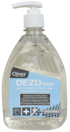 Clinex DEZOSept dezinfekčný gél na ruky s pumpičkou