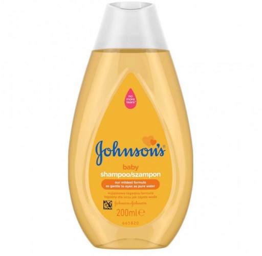 JOHNSON'S Baby Gold Shampoo detský šampón na vlasy 200ml