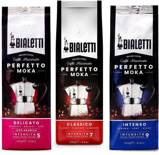 Bialetti Perfetto Moka Intenso mletá káva 250g