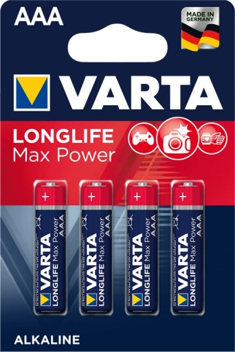 Batérie VARTA Longlife LR03 LR3 R3 AAA 4x 4 kusy