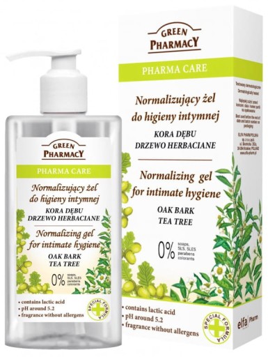 Gél na intímnu hygienu Tea Tree, zelený
