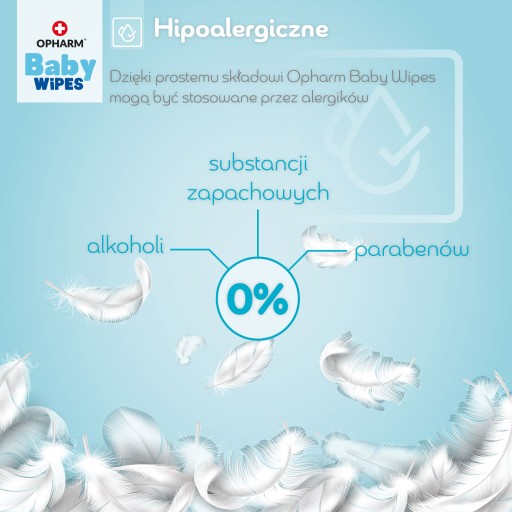 VODNÉ Utierky 99% PRE DETI MANDĽOVÝ OLEJ ALANTOIN 64 ks.
