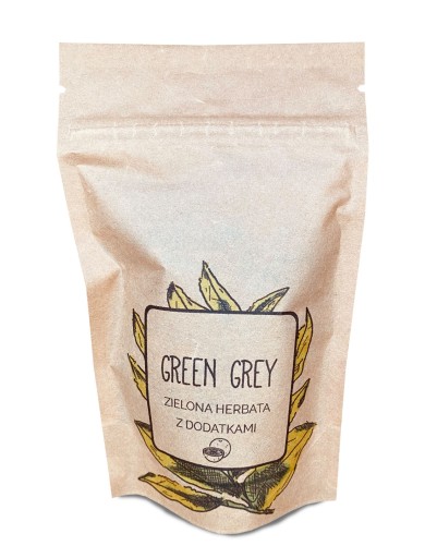 Dobrý zelený čaj EARL GREY, chutný bergamot