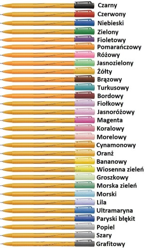 RYSTOR Fineliner školská kancelária RC-04 APRICOT
