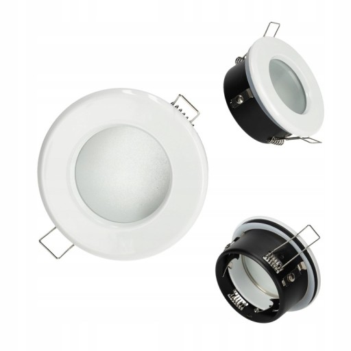 Hermetické halogénové očko pre Soffit White IP44