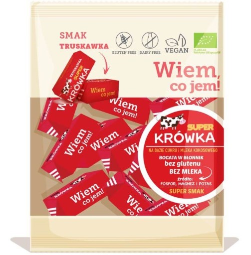 Jahodový fondán BEZG bez obsahu mlieka. BIO 150 g
