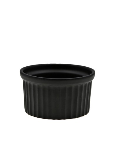 CREME BRULEE miska, forma na muffiny, ČIERNA