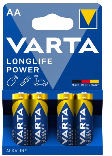 VÝKONNÁ LR6 AA BATÉRIA VARTA DLHÁ VÝKON