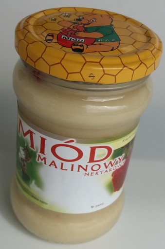 MED S MALINAMI VITAMÍNY C, E, B1, B2, B6, DRASLÍK