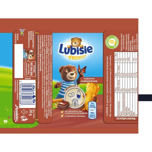 Petitki Lubisie čokoládové sušienky 30g