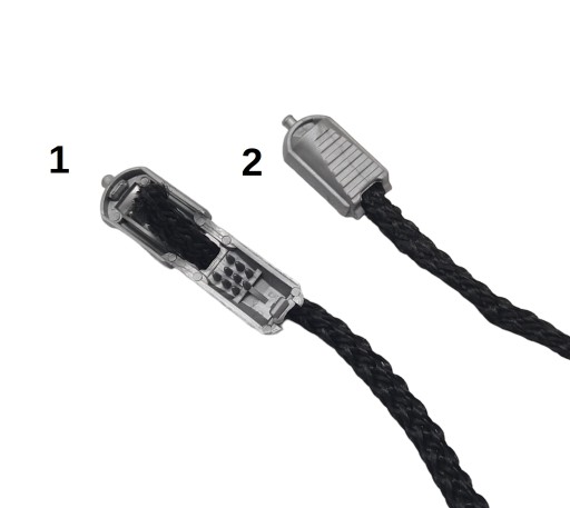 KONCOVÁ SVORKA 5mm 6ks MODRÁ