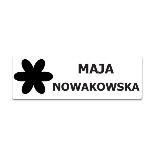 Samolepky s menom bábätka, meninový zápisník, 50 ks