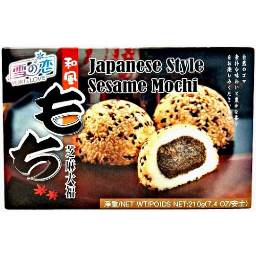 Mochi, ryžové sušienky so sezamom 210g