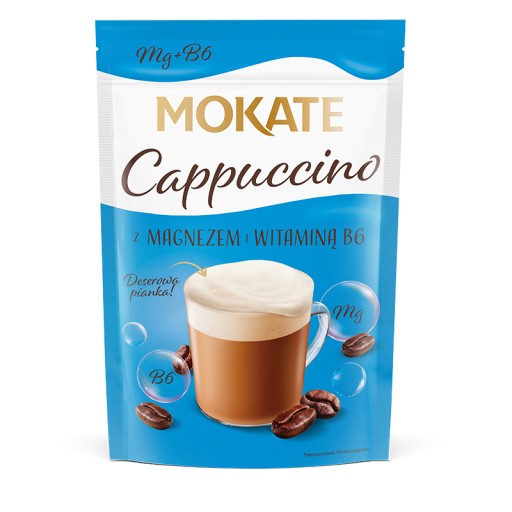 Mokate Cappucino s magnéziom vrecúško 110g