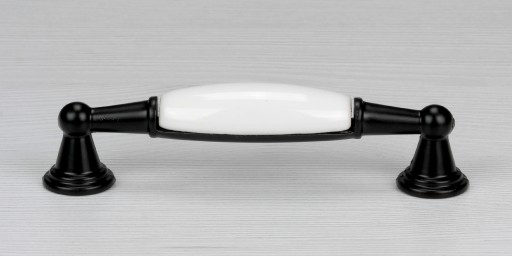 RETRO NÁBYTKOVÁ ÚCHYTKA PORCELÁN KUCHYŇSKÁ SKRIŇOVÁ ÚCHYTKA ZÁSUVKY 96MM