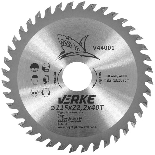 PÍLOVÝ KOTOUČ WIDIA NA REZANIE DREVA 115 mm x 22,2 40T WIDIA CARBIDE