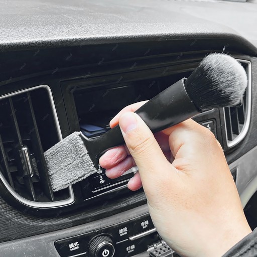 DETAILOVÁ DRÁŽKOVÁ KEFA 2v1 NA UMÝVANIE AUTA ČISTENIE AUTA