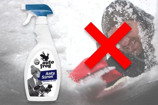ROZMRAZOVAČ OKIEN 500ml ZIMNÁ ROZMRAZOVACIA KVAP