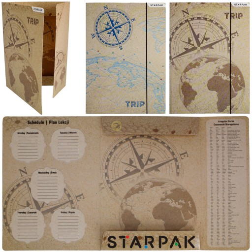 ZLOŽKA S GUMA NA DOKUMENTY A4 TRIP STARPAK