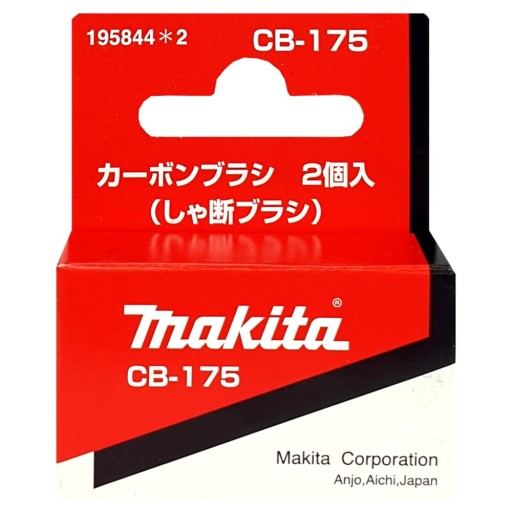 Makita CB-175 HM1203C HM1307 HM1317 HM1214C uhlíkové kefky 195844-2