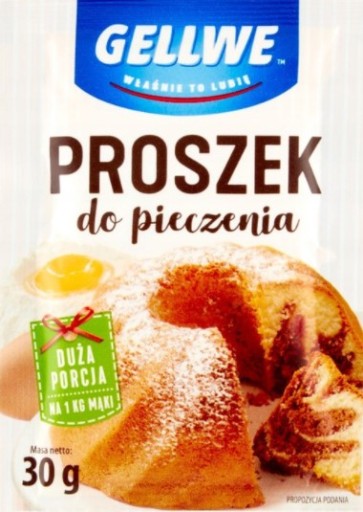 Gellwe prášok do pečiva 30 g x 15 kusov