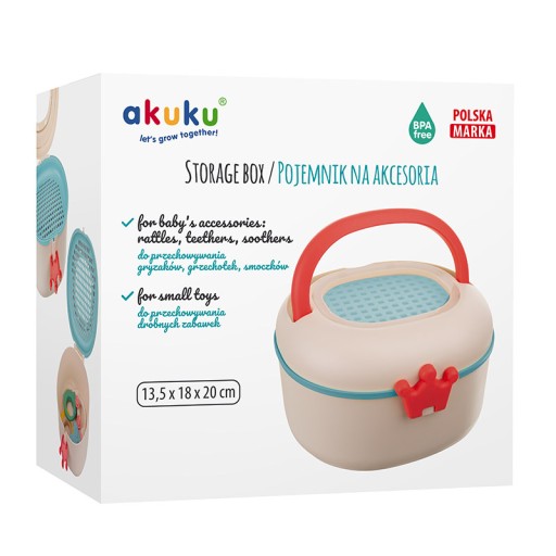 AKUKU KRABIČKA NA DEKORATÍVNE HRAKÁTKY A HRÚPADKA