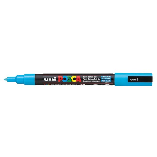 Posca svetlomodrý pigmentový popisovač PC-3M UNI