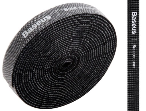 BASEUS ODOLNÝ UNIVERZÁLNY ORGANIZÁTOR NA VELCRO PÁSKA NA VELCRO KÁBLE 14MM 3M