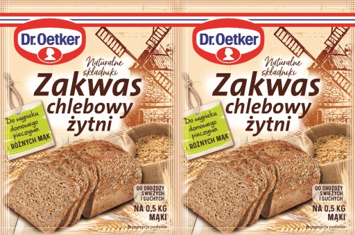 DR. Oetker Ražný kvások v prášku 2x 15 g
