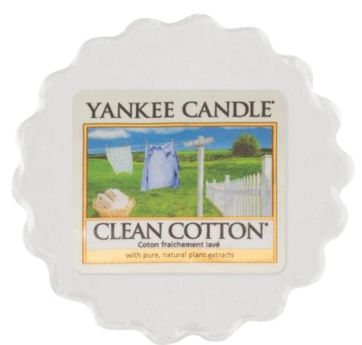 Yankee Candle Clean Cotton vonný vosk 22g