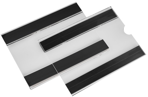 PLEXI ÚLOŽNÉ VRECKO S MAGNETICKOU PÁSKOU S VÝREZOM - ÚROVEŇ A5