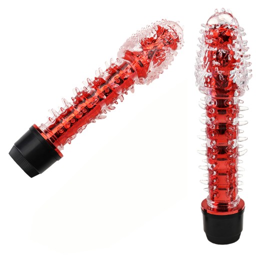 RED STRONG VIBRATOR MASAGER S ORIEŠKAMI