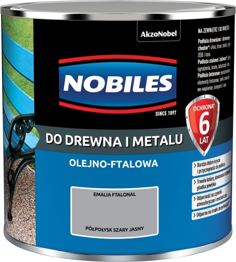 Nobiles FTALONAL Grey Light 0,25L pololesklý