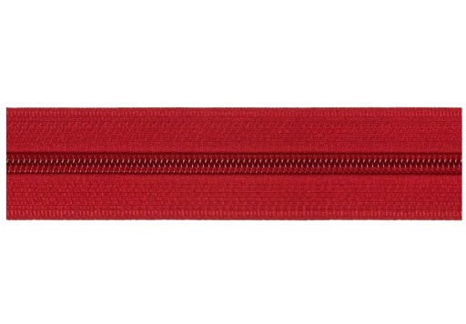 Zips 80 cm špirálový. Červená #5