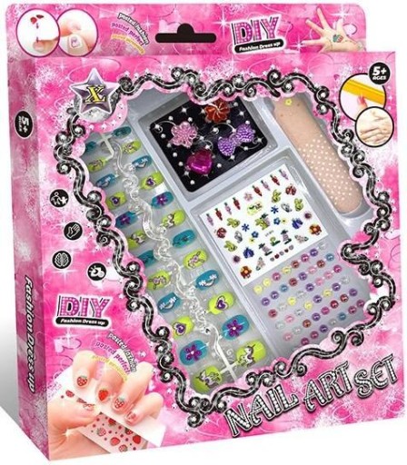 CREATIVE NAIL BEAUTY SET + NÁLEPKY