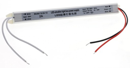 ULTRA SLIM 2A 12V 24W spínaný LED zdroj